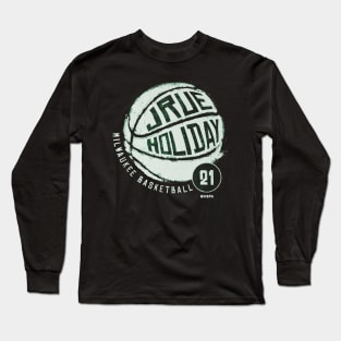 Jrue Holiday Milwaukee Basketball Long Sleeve T-Shirt